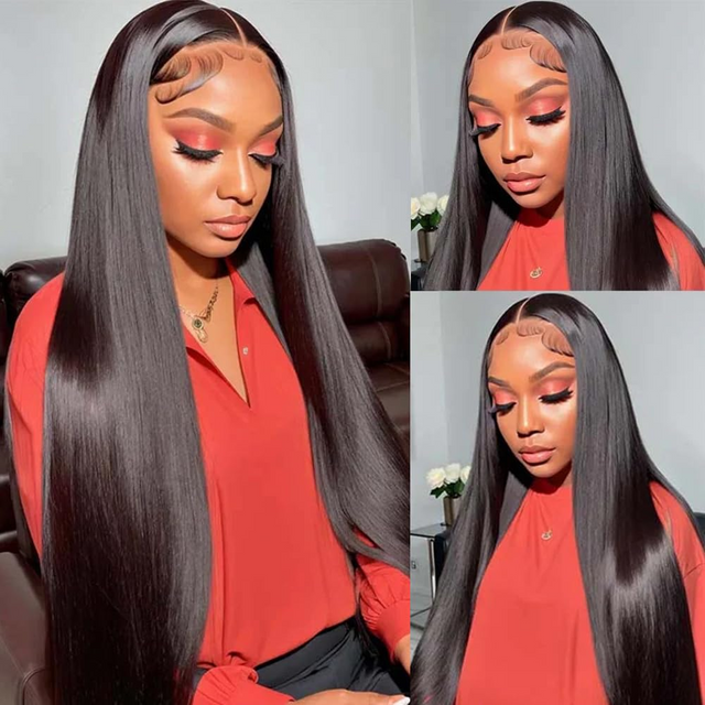 13x6 hd human hair Lace front Wig 24inch 