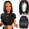 Bob Wig Human Hair 13x4 Frontal Lace Wig 