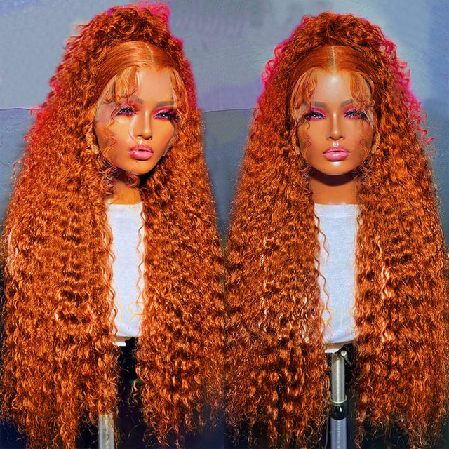 straight 350 210% Density Human Hair Hd Full Transparent Lace Front Human Hair Wigs