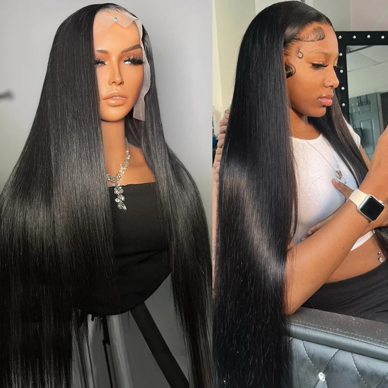 13x6 hd human hair Lace front Wig 24inch 