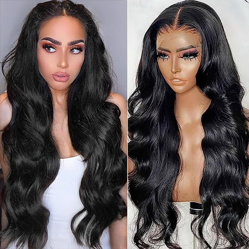 5*5 human hair lace front wigs for black women,brazilian hair hd lace frontal wigs vendors