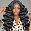 5*5 lace Glueless Full Lace Human Hair Wig,Lace Frontal Wig For Black Women