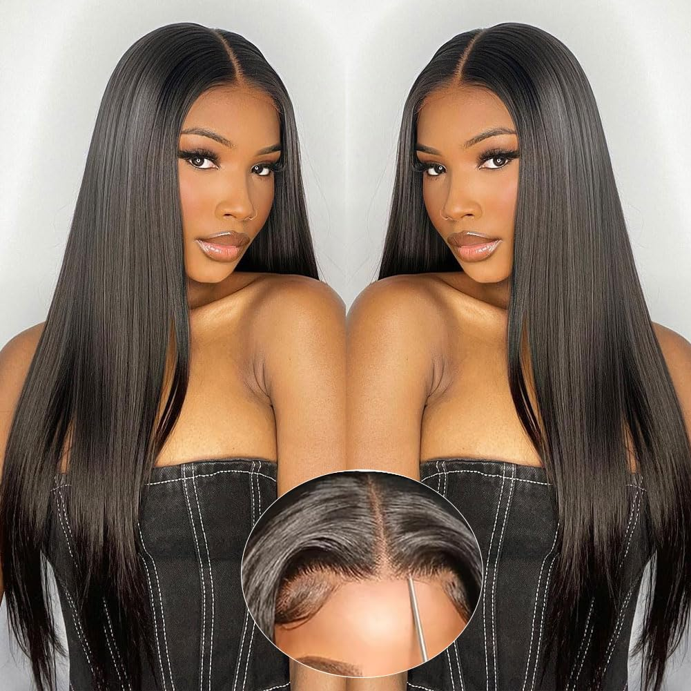 High quality Raw Cambodian Raw Indian Hair Glueless 13*6 Full Hd Lace Frontal Wigs