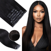 High Quality Seamless Clip In Hair Extensions 100% Virgin Human Hair PU Skin Weft Clip in Hair Extension