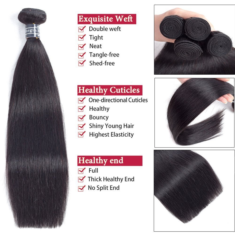  Raw Human Hair Bundles Wholesale Vendor Indian Temple Virgin Cuticle Aligned Hair Supplier Grade 12A Indian Raw Hair