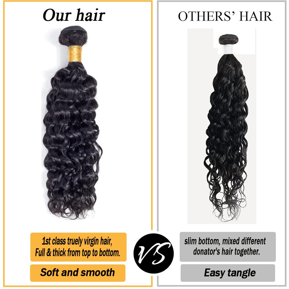 Cheap Peruvian Hair Vendor 12a Grade Virgin Human Hair Bundle with Closure, Cabello Humano Brazilian Hair Weaves for Black Wome