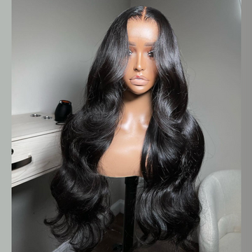 26inch Wig Human Hair Lace Front Body Wave Long 13*4 Lace  display picture 2