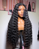 13x4 deep wave 100% human hair hd blonde full lace wig with baby hair,full lace wig vendor