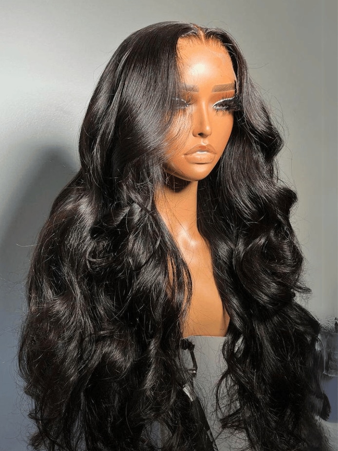 5*5 human hair lace front wigs for black women,brazilian hair hd lace frontal wigs vendors