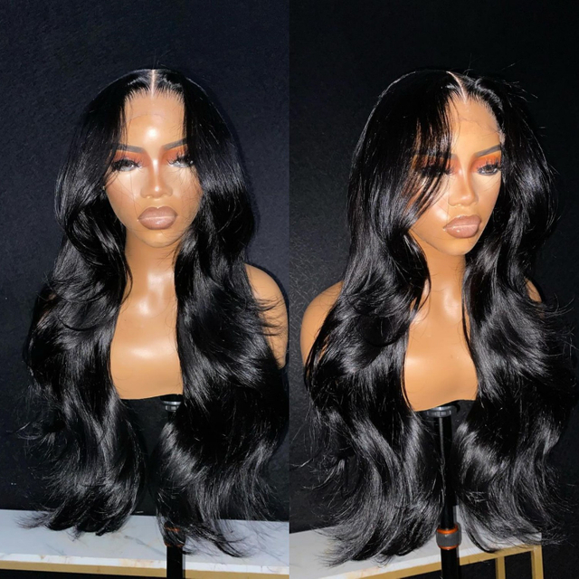 5*5 lace Glueless Full Lace Human Hair Wig,Lace Frontal Wig For Black Women