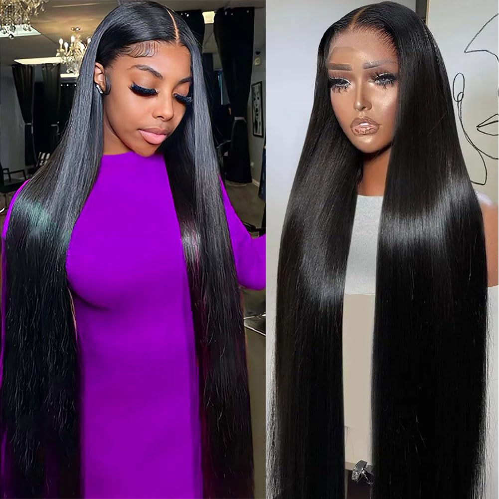 13x6 hd human hair Lace front Wig 24inch 